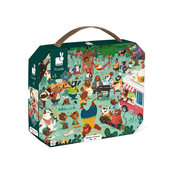 Pikkukuva 1 / 2: JANOD Puzzle Family Bears - 54 PCS