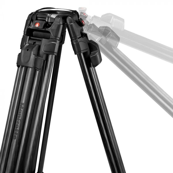 Manfrotto 645 stativ Actionkamera 3 ben Svart