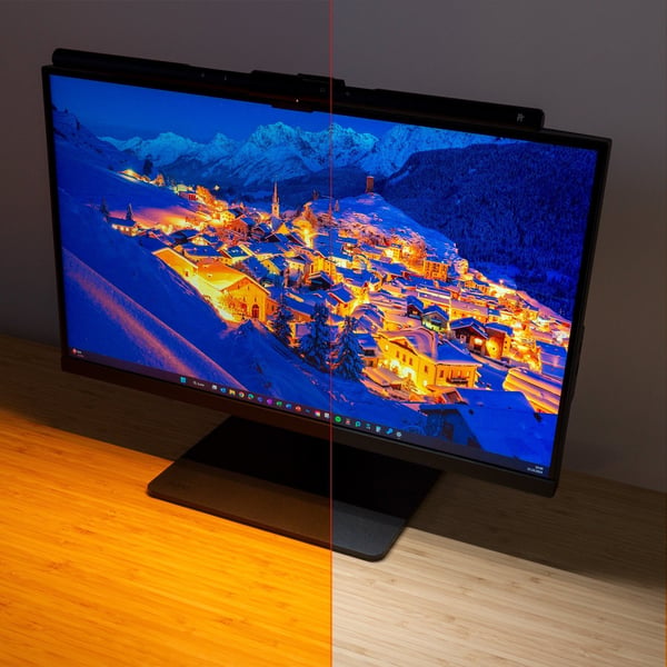 FeinTech LT751 Monitorlys Sort 479 lm