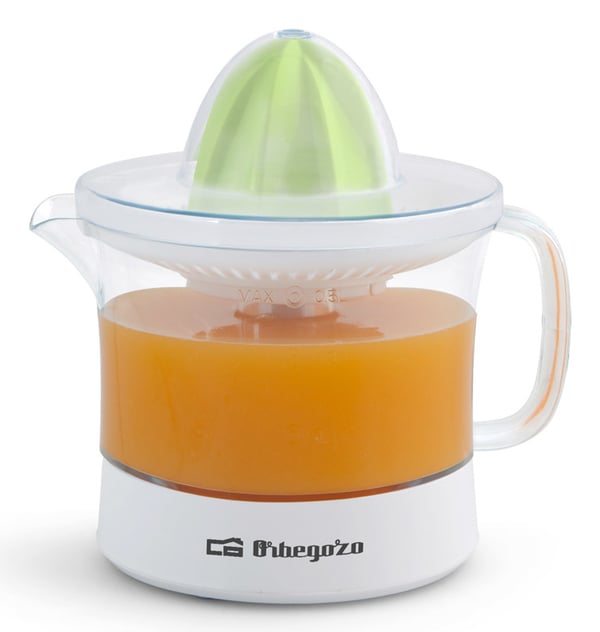 Miniatyrbillede 4 af 5: Orbegozo EP 1510 Elektrisk tomatsaftpresser 25 W Grøn, Transparent, Hvid