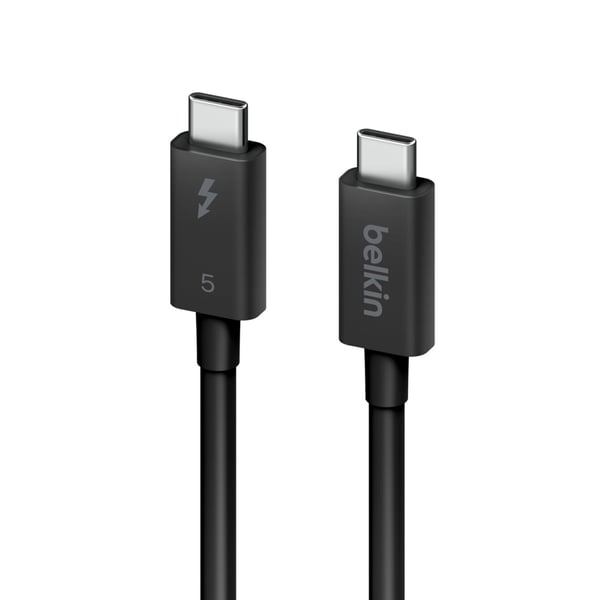 Miniatyrbillede 3 af 5: Belkin INZ005HQ1MBK Thunderbolt kabel 1 m 120 Gbit/sek. Sort