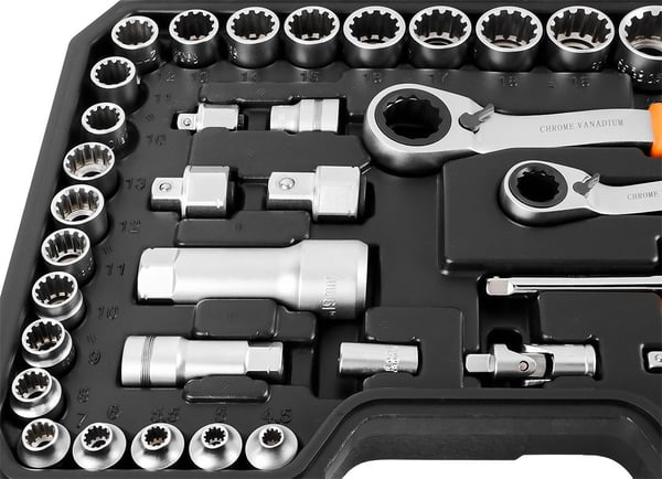 Miniatyrbild 2 av 7: NEO tools 10-019 hylsnyckelsats