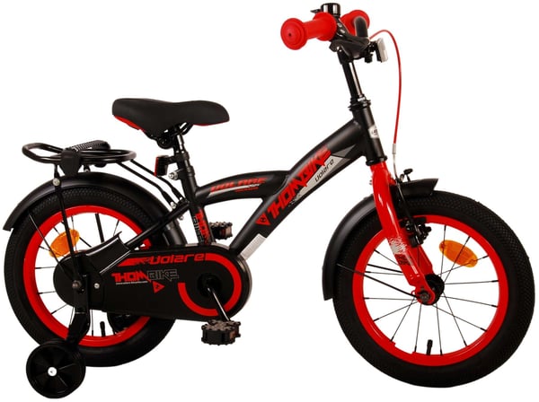 Volare 21372 cykel Bycykel Sort, Rød