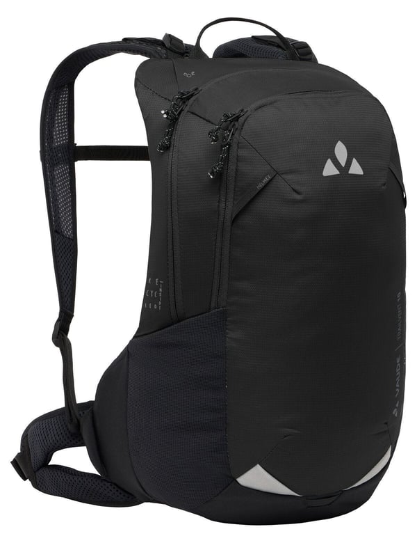 VAUDE Trailvent 10 rygsæk Sportsrygsæk Sort Polyamid, Polyurethan (PU), Polyester
