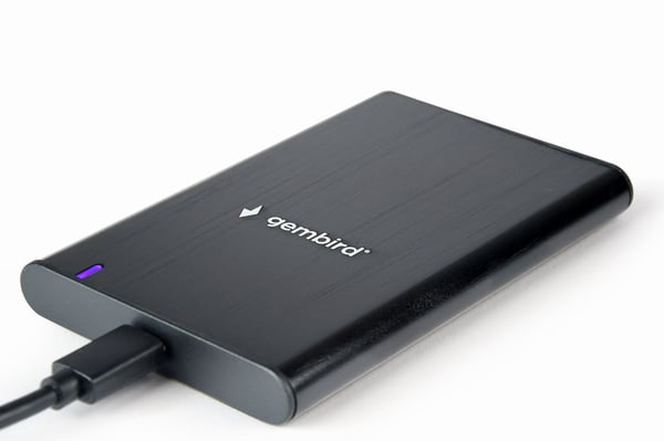 Miniatyrbillede 2 af 6: Gembird EE2-U3S-6 drevkabinet HDD/SSD kabinet Sort 2.5"