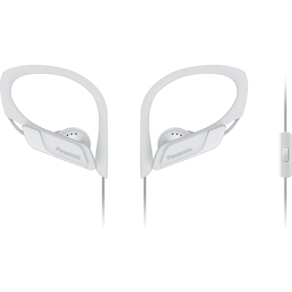 Panasonic RP-HS35ME Headset Kabel Öronkrok Idrott Vit