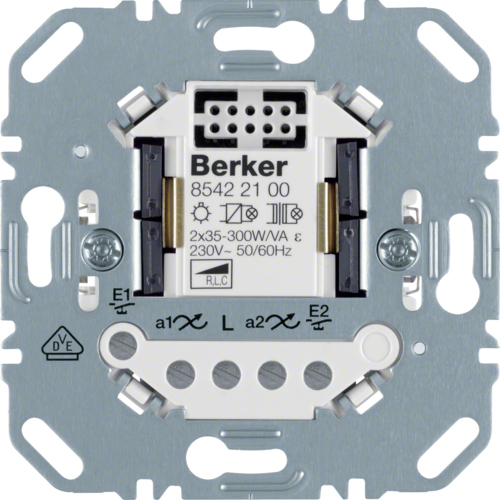 Berker HBNET UNIVERSAL-TASTDIMMER 2F. / BERKER 85422100 12-40W LED 85422100