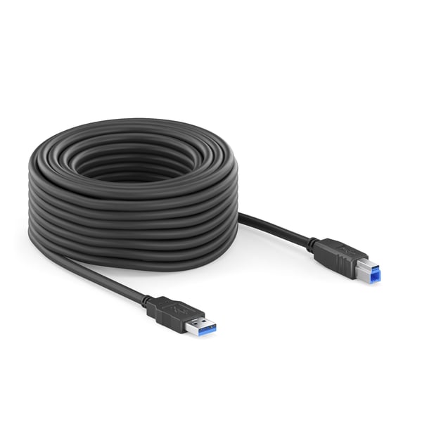 Miniatyrbillede 2 af 3: PureLink DS3000-050 USB-kabel USB 3.2 Gen 1 (3.1 Gen 1) 5 m USB A USB B 5 Gbit/sek. Sort