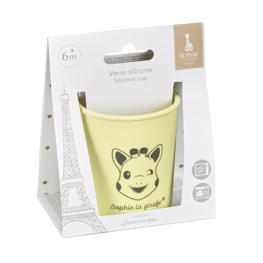 Miniatyrbillede 3 af 3: Sophie la girafe Silicone glass Snack-kop til småbørn