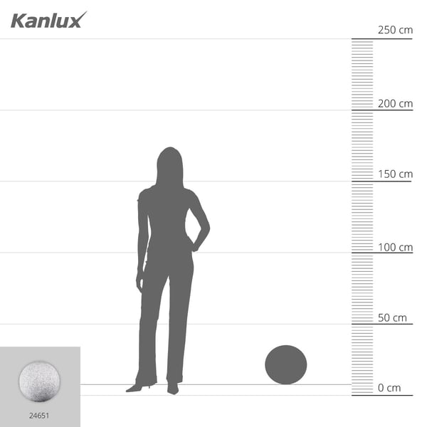 Kanlux S.A. 24651 utomhusbelysning E27 LED 25 W