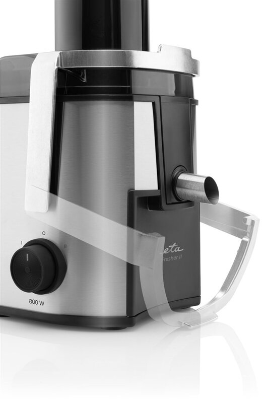 Eta Fresher II Juicecentrifug 800 W Svart, Rostfritt stål