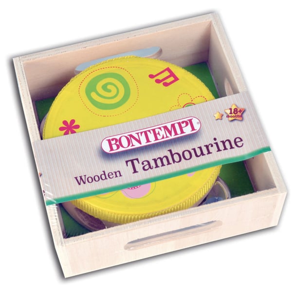 Bontempi Wooden Tambourine