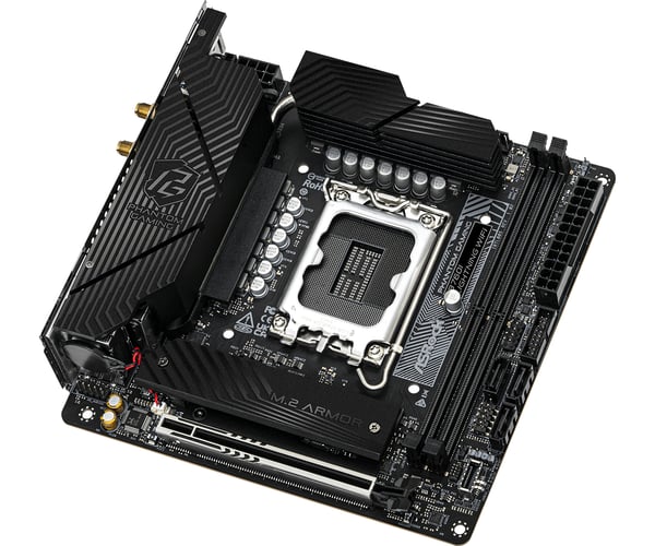 ASRock Phantom Gaming B760I LIGHTNING WIFI - Emolevy - Mini-ITX - LGA1700-kanta - B760-piirisarja