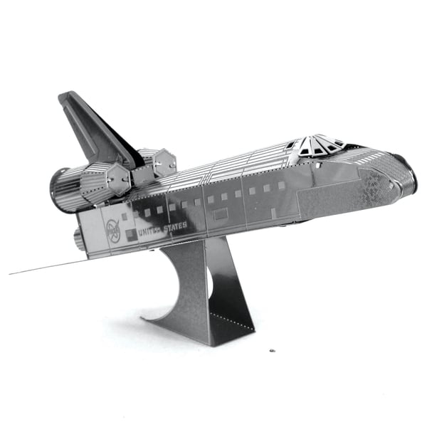 Miniatyrbillede 4 af 6: Metal Earth Space Shuttle Atlantis Model af shuttle Monteringssæt