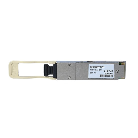 BlueOptics BO25K859S2D modul til netværksmodtager QSFP 850 nm BlueOptics BO25K859S2D modul til netværksmodtager QSFP 850 nm