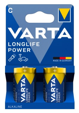 Miniatyrbillede 2 af 2: Varta 04914 121 422 husholdningsbatteri LR14 Alkaline
