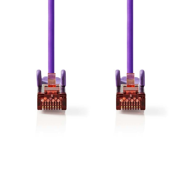 Miniatyrbillede 2 af 2: Nedis CCGL85221VT10 netværkskabel Violet 1 m Cat6 S/FTP (S-STP)