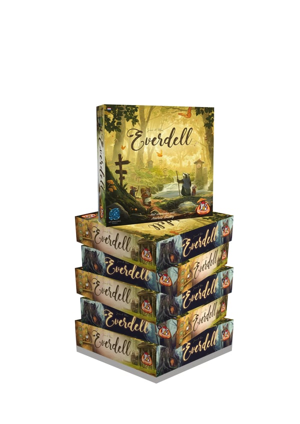 Miniatyrbillede 6 af 12: White Goblin Games Everdell Brætspil Flisebaseret