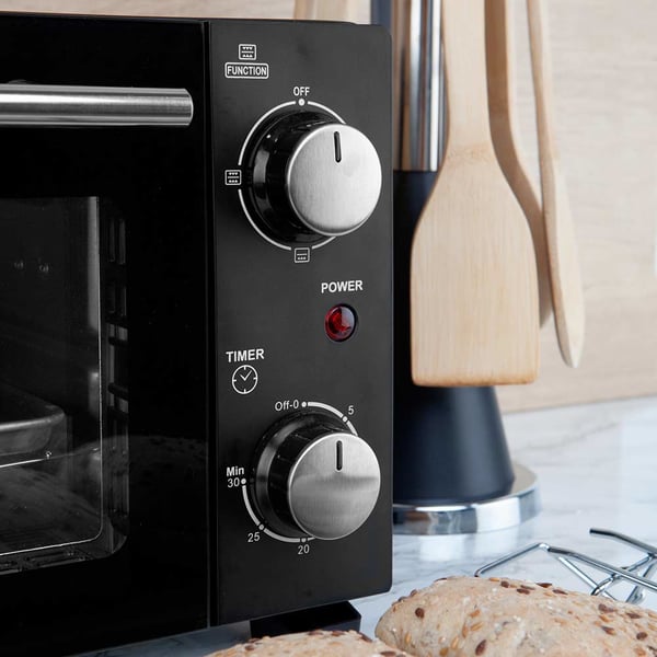 Miniatyrbillede 5 af 8: Orbegozo HO 985 toaster ovn 10 L 800 W Sort
