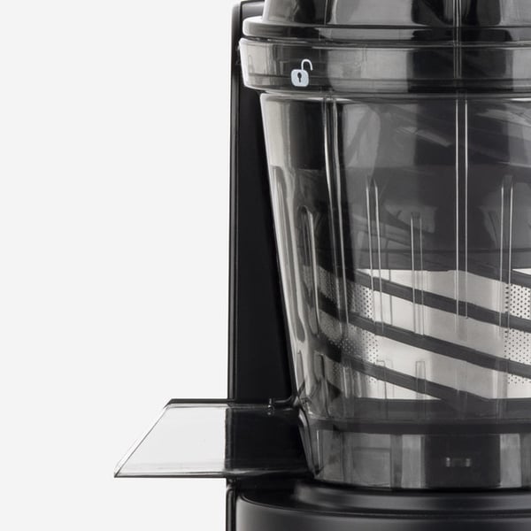 Pikkukuva 5 / 5: H.Koenig GSX16 mehukone Hidas mehulinko 250 W Musta, Ruostumaton teräs