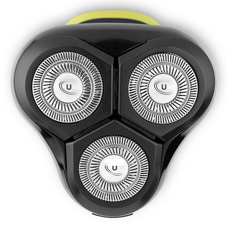 Ufesa Power Trim Rotations shaver Sort, Grøn