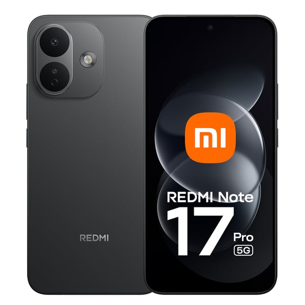 Miniatyrbild 1 av 9: Xiaomi Redmi Note 17 Pro 5G 17,4 cm (6.83") Dubbla SIM-kort 6 GB 256 GB 8340 mAh Svart