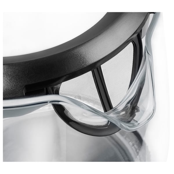 Sencor SWK 2080BK vattenkokare 2 l 2200 W Svart, Transparent