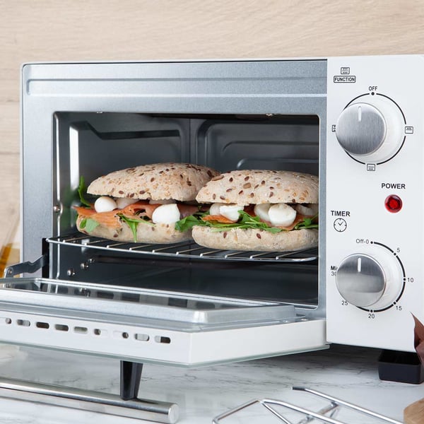 Miniatyrbillede 7 af 8: Orbegozo HO 975 toaster ovn 10 L 800 W Hvid