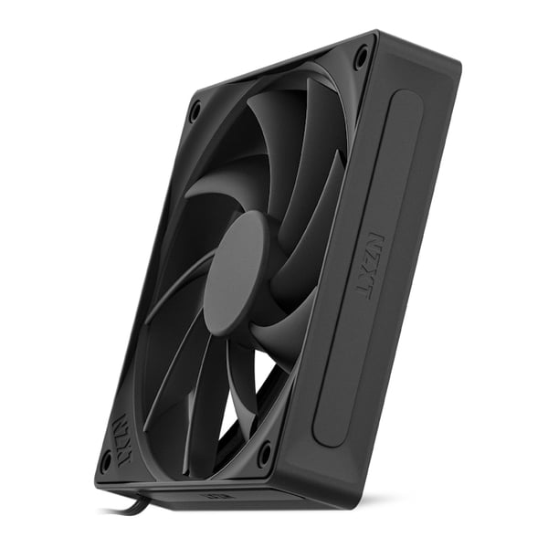 NZXT RF-Q12SF-B2 kylsystem för dator Datorväska Fan 12 cm Svart 1 styck