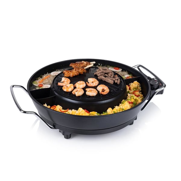 Tristar PZ-9131 sähkögrilli Vapaasti seisova 1800 W Musta