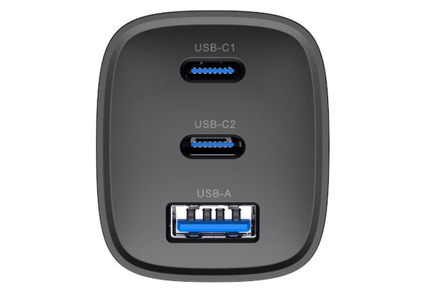 Miniatyrbillede 1 af 4: Havit UC20 EU oplader til mobil enhed Mobiltelefon, Smartphone Sort Vekselstrøm Hurtig opladning Indendørs