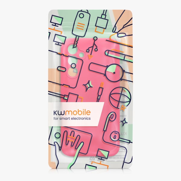 Miniatyrbild 3 av 7: kwmobile KWM000021ZH004C mobiltelefonfodral Mobilskal Rosa