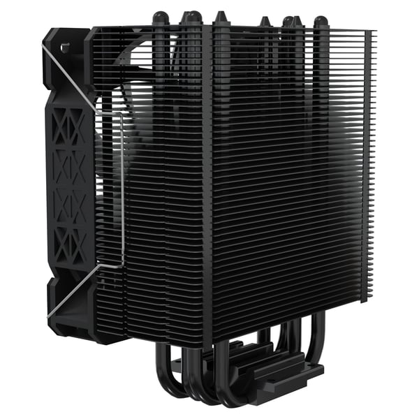 Pikkukuva 4 / 13: Savio Vortex x2 Black Emolevy Ilmanjäähdytin 12 cm Musta 1 kpl