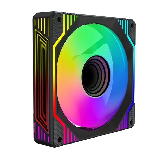 KeepOut XFC-120DRM kylsystem för dator Datorväska Fan 12 cm Svart