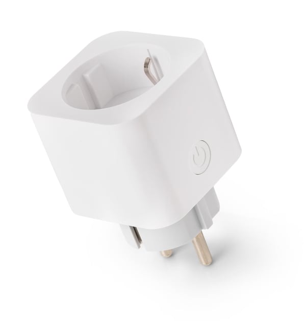 Miniatyrbillede 1 af 5: Entac ES-SSAPM-WIBLE strømstik adapter Hvid