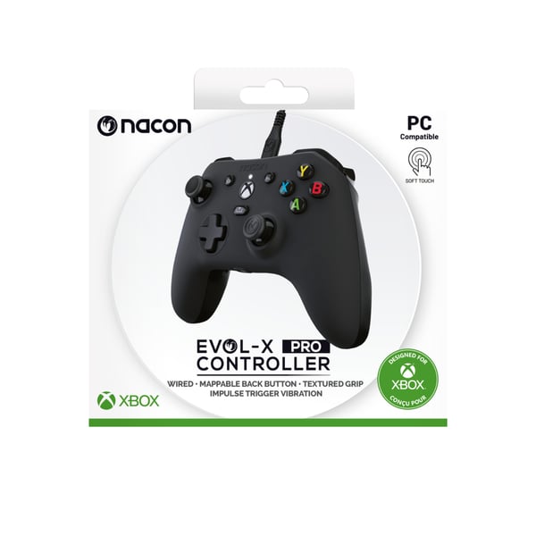 Miniatyrbillede 2 af 3: NACON EVOL-X Pro Sort USB Gamepad Analog/digital PC, Xbox, Xbox One