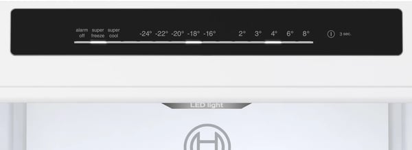 Bosch Serie 4 KGN362ICF køle-/fryseskab Fritstående 321 L Rustfrit stål