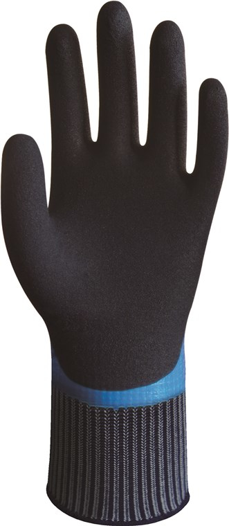 Wonder Grip WG-318 Arbetshandskar Blå Latex, Nylon 1 styck