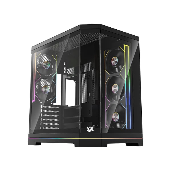 XYZ X-CS-NEUTRONX-B datorväskor Midi Tower Svart XYZ X-CS-NEUTRONX-B datorväskor Midi Tower Svart