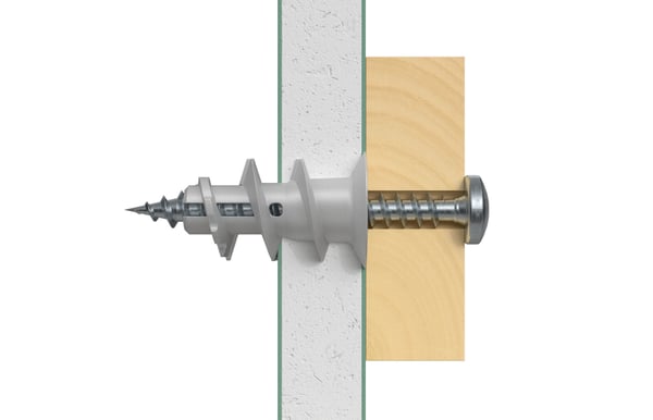 Fischer 52390 skrueanker og vægudtag 50 stk Vægstik 22 mm