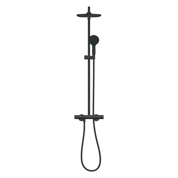 Miniatyrbild 2 av 5: GROHE Vitalio Start System 250 duschsystem Svart