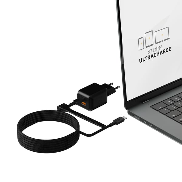 Miniatyrbillede 6 af 17: Xtorm XECNG701 oplader til mobil enhed Universel Sort USB Hurtig opladning Indendørs