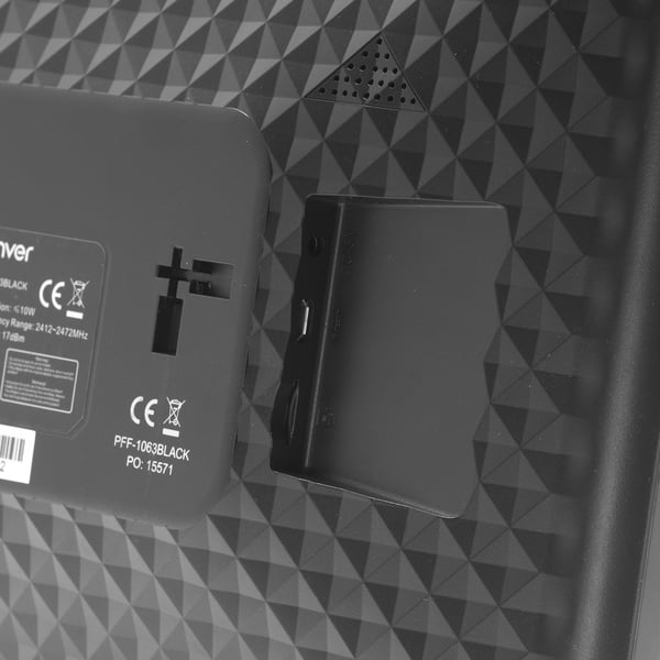 Denver PFF-1063BLACK digital fotoramme Sort 25,6 cm (10.1") Berøringsskærm Wi-Fi