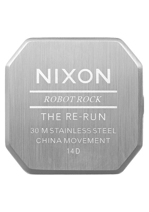 Miniatyrbild 3 av 4: Nixon RE-RUN Armbandsur Hankoppling Elektronisk Silver