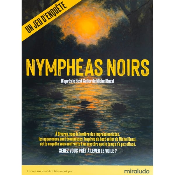 Gigamic Nymphéas Noirs 90 min. Kortspil