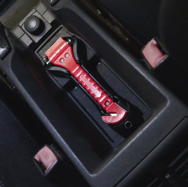 BGS technic Emergency Hammer with Seat Belt Cutter