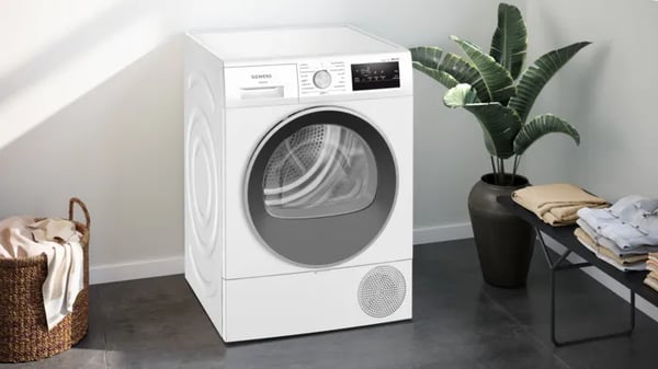 Miniatyrbillede 12 af 12: Siemens iQ300 WT45HV00ES tørretumbler Fritstående Front-læsning 8 kg Hvid