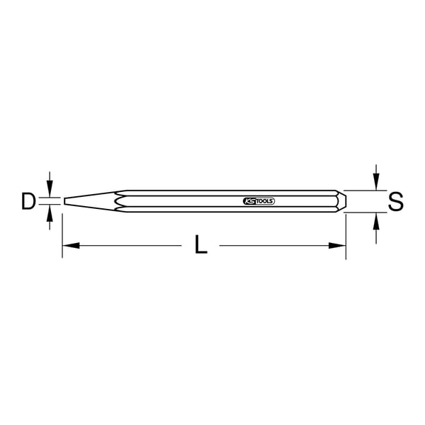 KS Tools 963.2566 borehoved