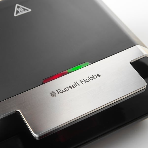 Russell Hobbs Easy Clean sandwichtoaster 750 W Sort, Rustfrit stål