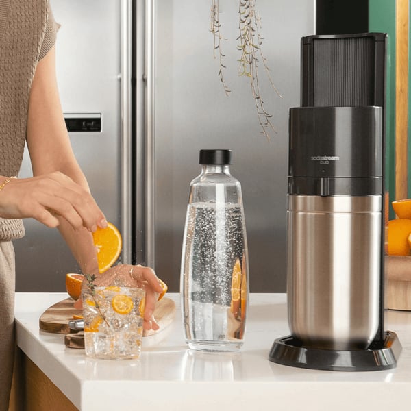 Pikkukuva 2 / 5: SodaStream Duo Musta, Ruostumaton teräs